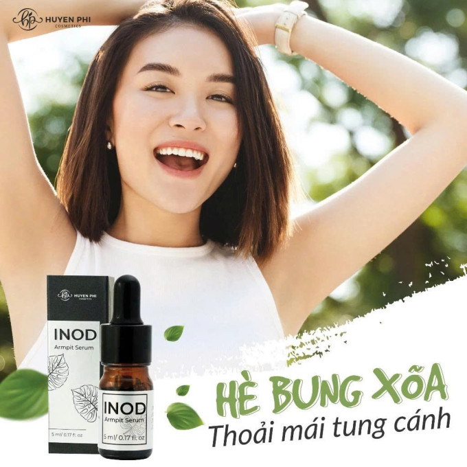 Cách sử dụng serum khử mùi Inod Huyền Phi hiệu quả