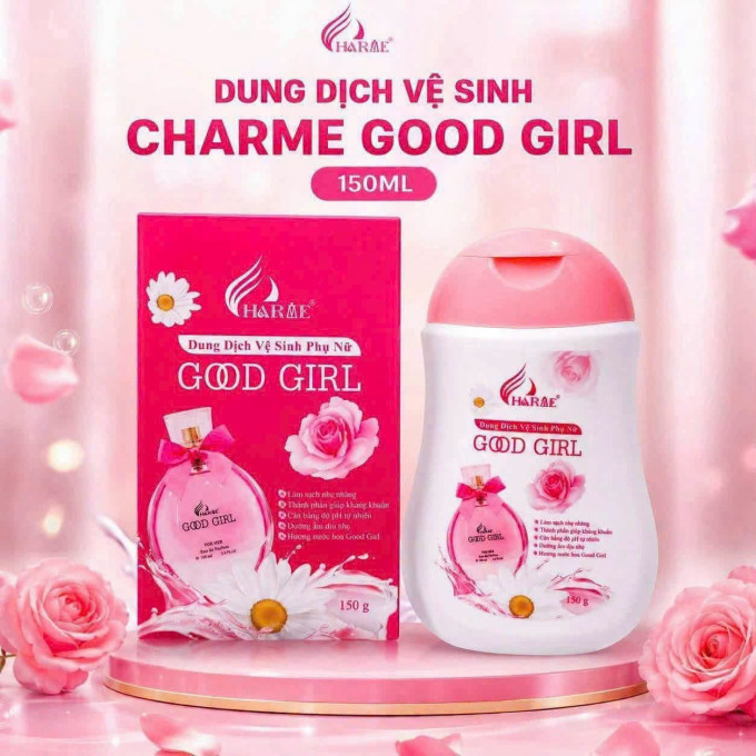 Dung dịch vệ sinh Charme Good Girl 150ml – Chăm sóc vùng kín dịu nhẹ