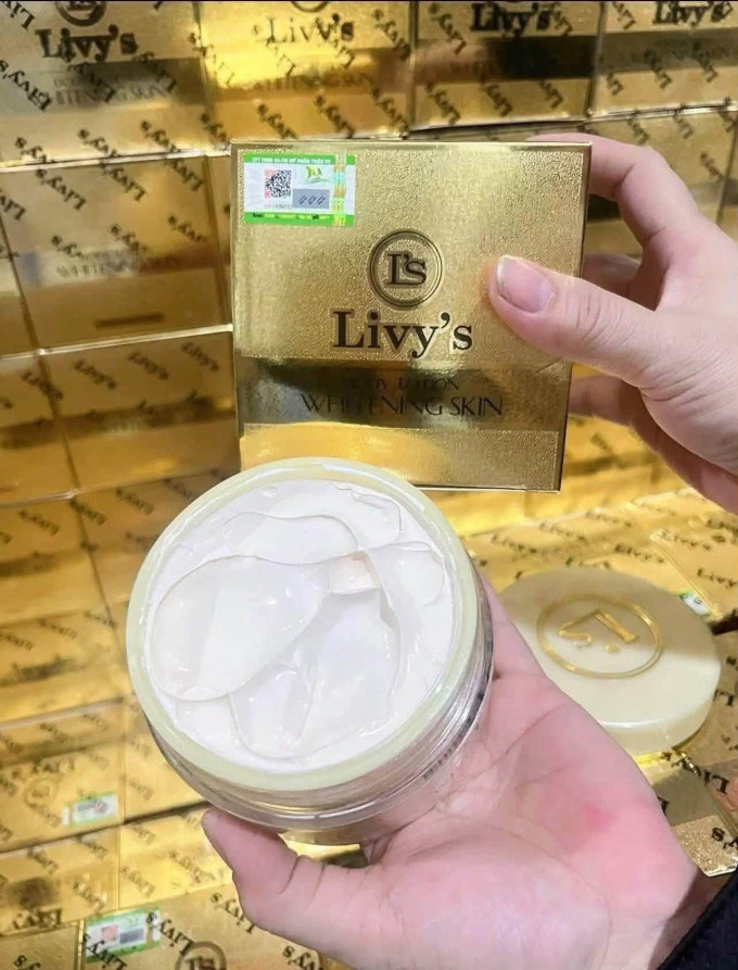 Kem Body Livy’s Vàng 250g – Dưỡng Da Toàn Thân Mỗi Ngày