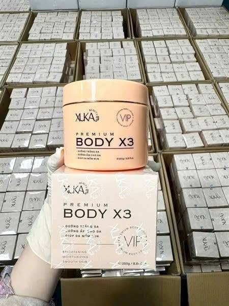 Kem Body Xuka X3 250g – Dưỡng Ẩm, Hỗ Trợ Làm Sáng Da