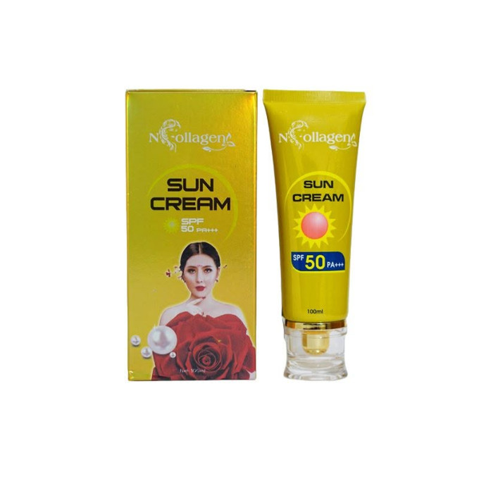 Kem chống nắng N Collagen Sun Cream 100ml – Kem chống nắng giúp da sáng mịn