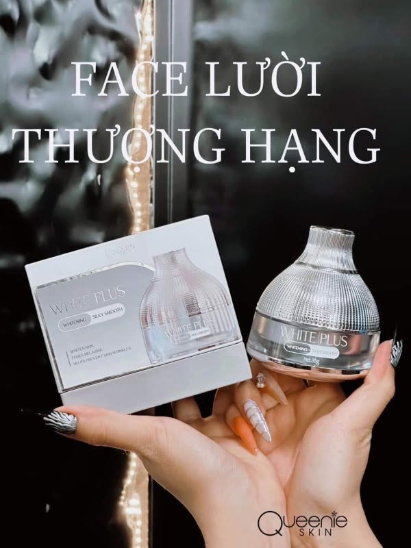 Face Lười Queenie Skin White Plus Chính Hãng