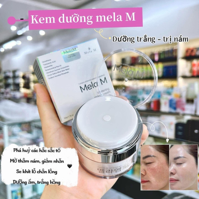 Cách dùng Kem Mela M