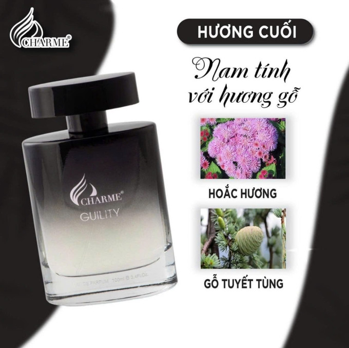 Mua Nước Hoa Nam Charme Guility 100ml Chính Hãng