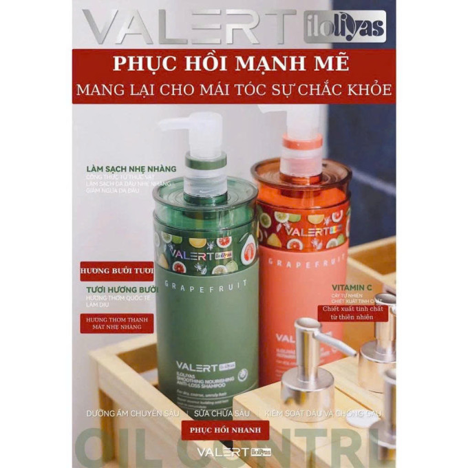 Cách sử dụng bộ dầu gội xả bưởi Valert