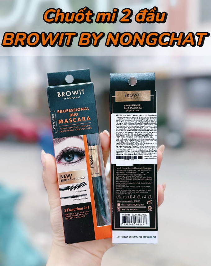 Mua Mascara 2 Đầu Browit Chính Hãng Tại Ohara Beauty