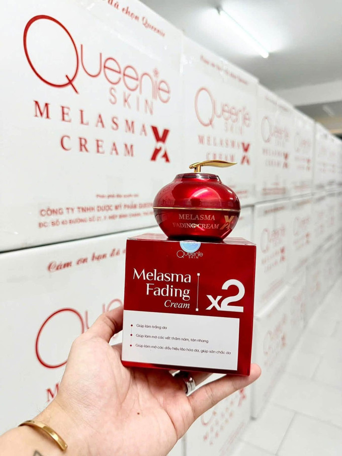 Kem Huyết Nám Bóc Tách X2 Queenie Skin – Hỗ Trợ Chăm Sóc Da Sạm Nám
