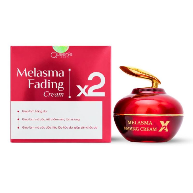 Kem Huyết Nám Bóc Tách X2 Queenie Skin – Hỗ Trợ Chăm Sóc Da Sạm Nám