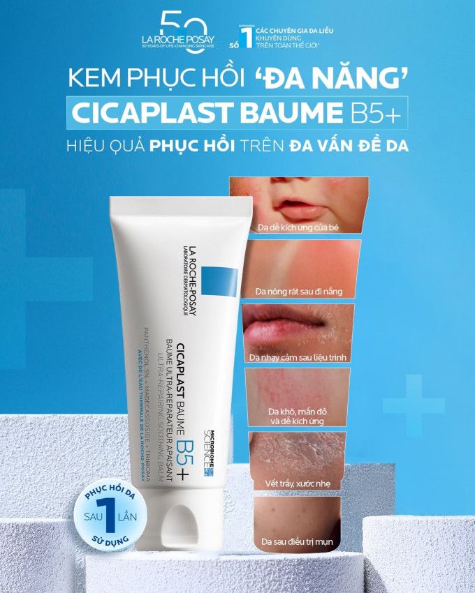 Kem phục hồi La Roche-Posay Cicaplast Baume B5+