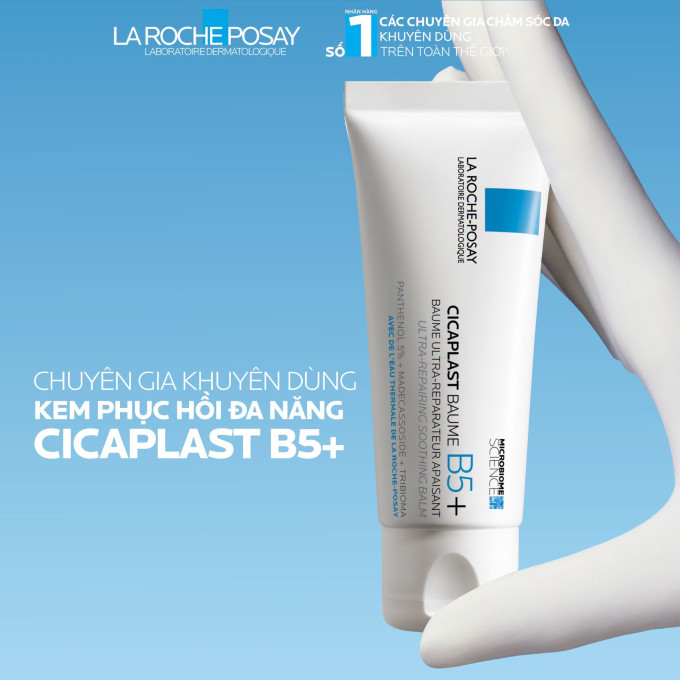 Kem phục hồi La Roche-Posay Cicaplast Baume B5+100ml – Làm dịu và bảo vệ da