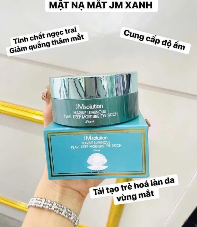 Mặt Nạ Mắt JMsolution Marine Luminous Pearl 90g Hàn Quốc