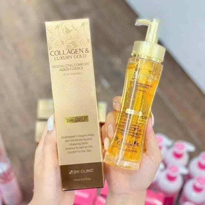 Collagen Luxury Gold Hàn Quốc 150ml – Serum Dưỡng Da Vàng 24K